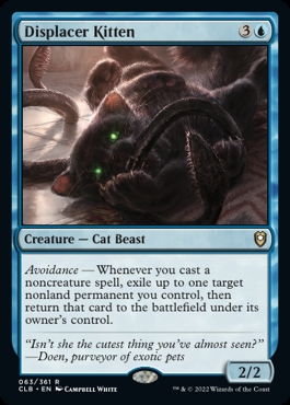 Displacer Kitten Commander Legends- Battle for Baldur's Gate